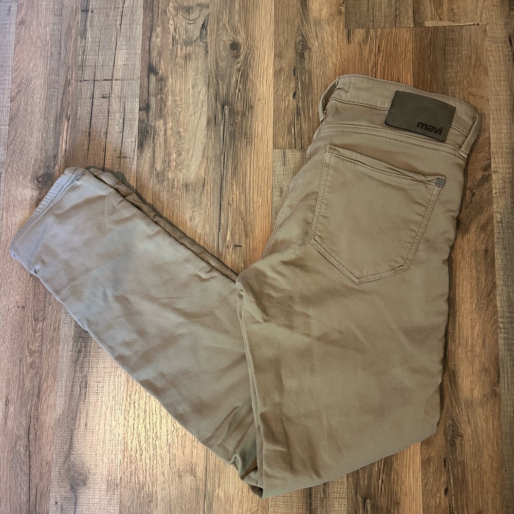 Mavi Men's Khaki Slim Jeans